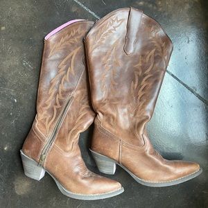 Southern fried chics wide calf boots
